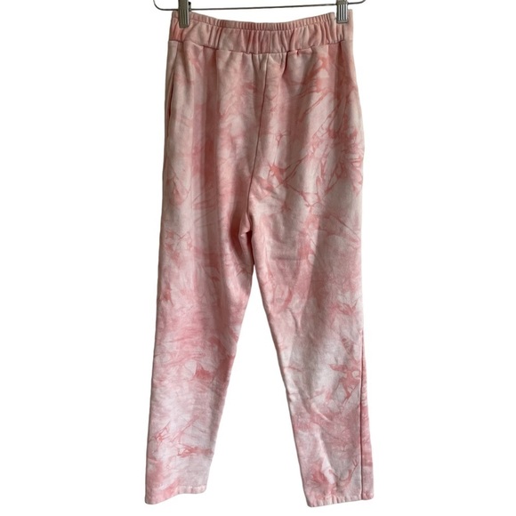 ALL FENIX Pink Tye Dye Sweatpants, Size XS - Picture 4 of 7